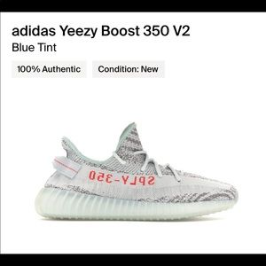 yeezy boost 350 V2. blue